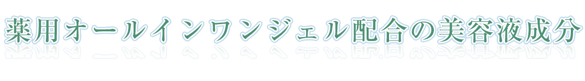 ナチュレーヌ　モイストベール　薬用オールインワンジェル